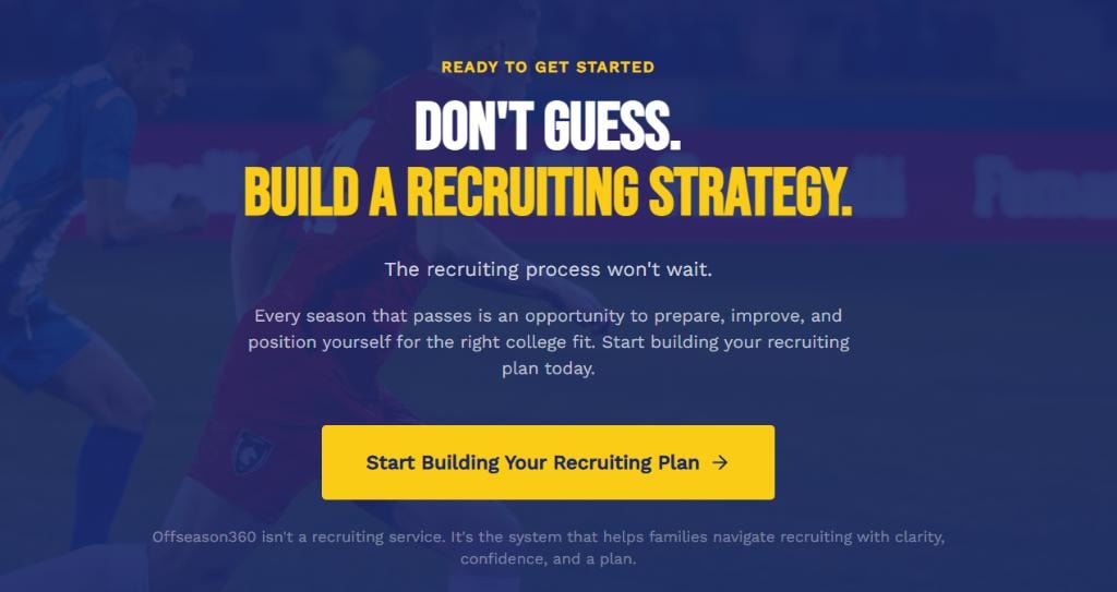 Don't guess. Build a recruiting strategy. Start building your recruiting plan.